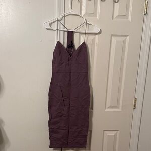 Forever 21 Strapless Purple Dress